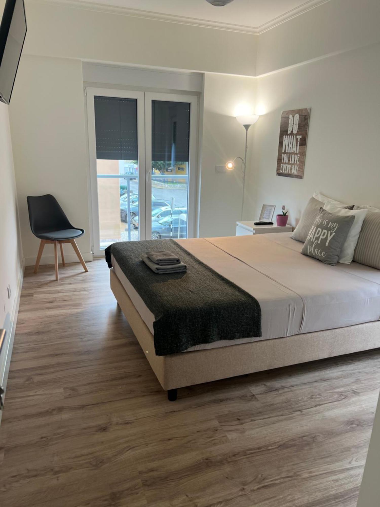 Modern Double Room With Private Balcony Montijo Ngoại thất bức ảnh